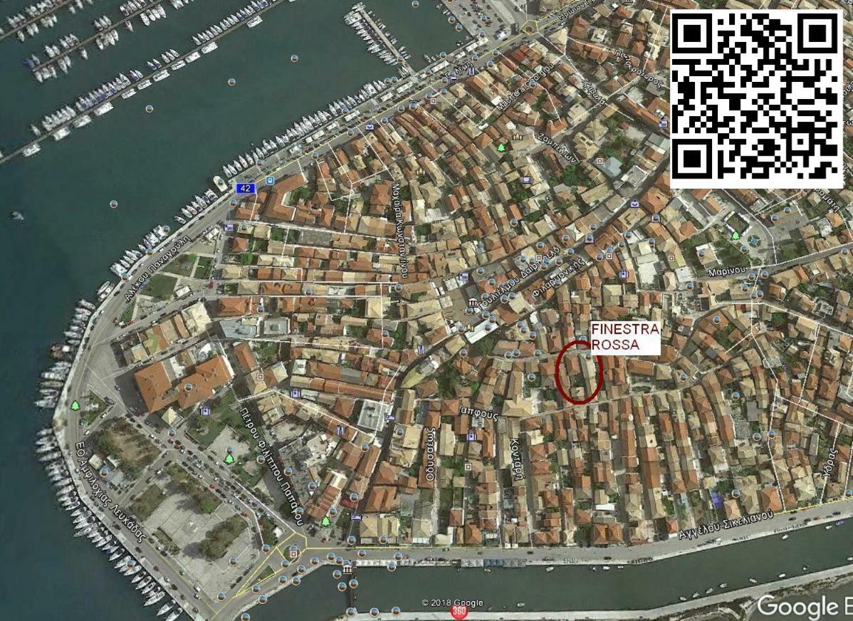 Вілла Finestra Rossa Old Town Vintage House Lefkada City Екстер'єр фото